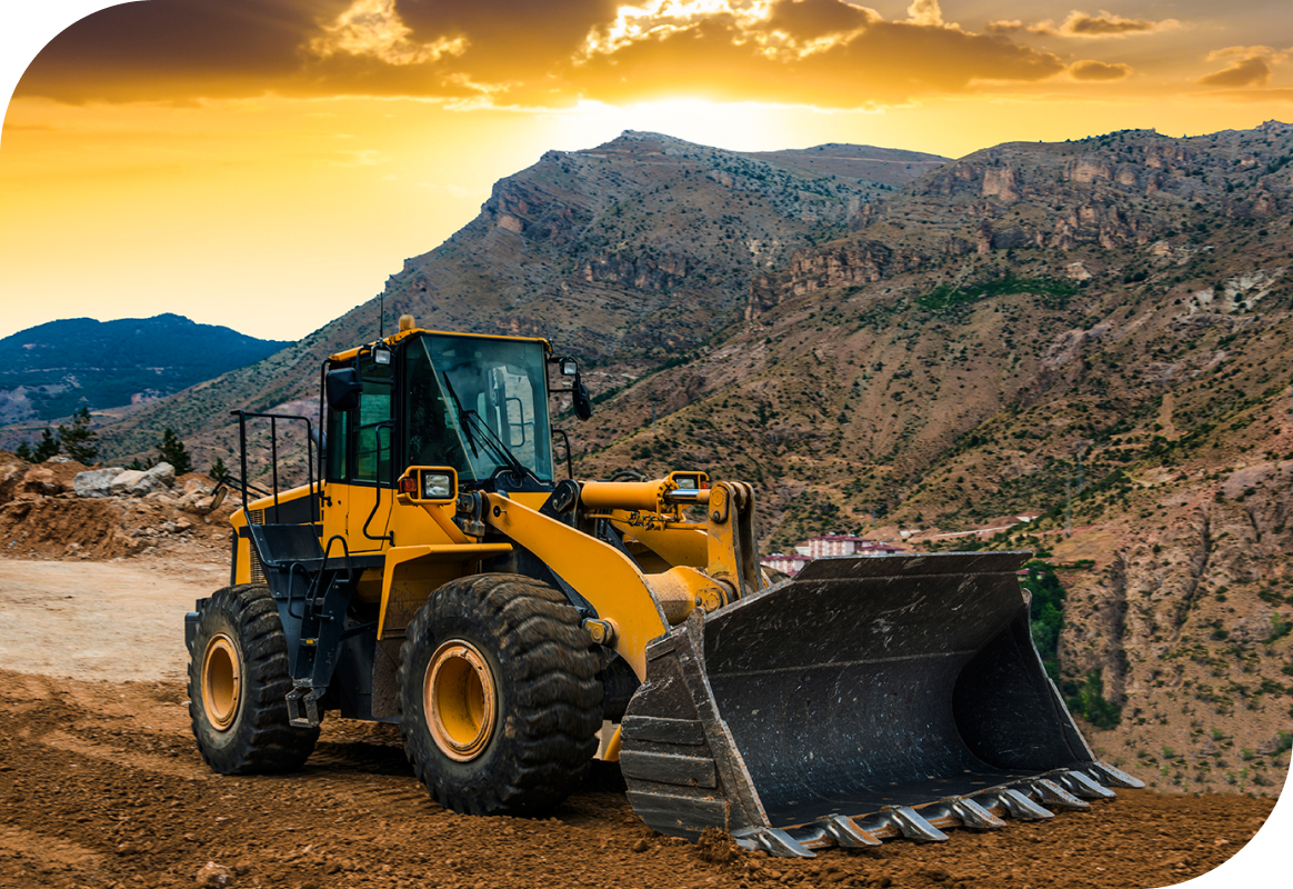 Industrial Telematics - All Terrain Forklift - LHP Telematics